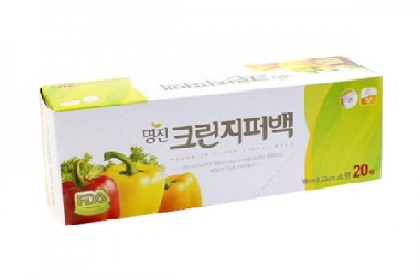 Túi đựng thực phẩm MYUNGJIN có nẹp size S 20 cái (18x22cm)